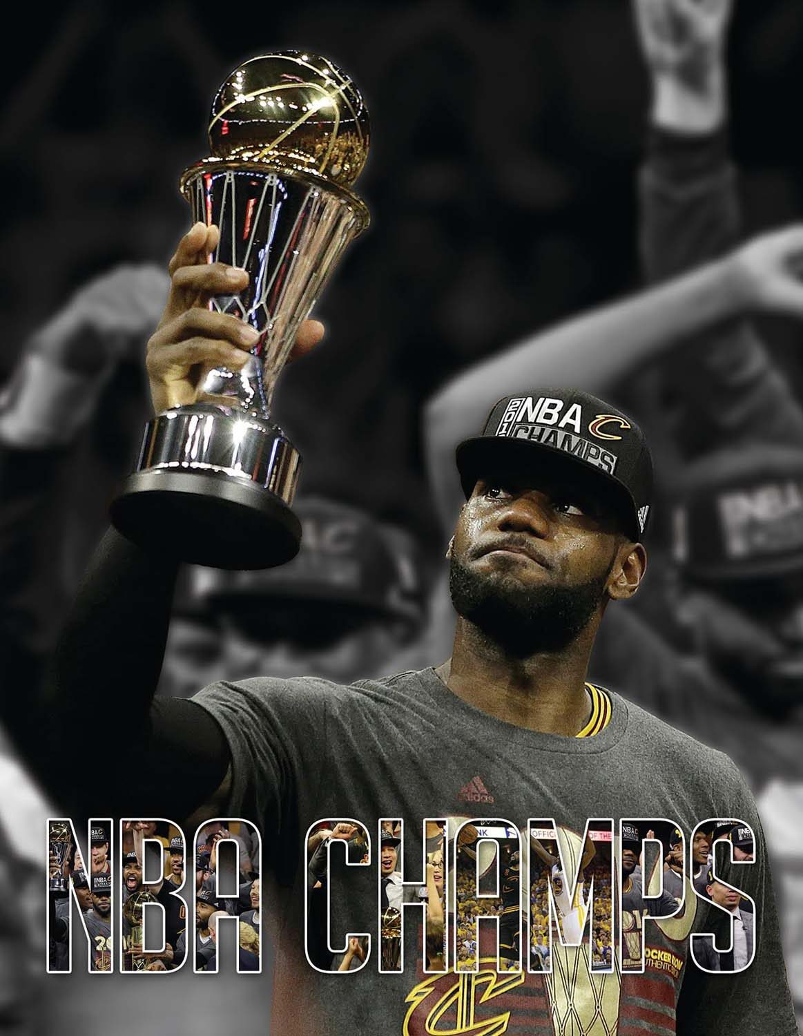 Los Angeles Lakers' Kobe Bryant waves after being introduced before an NBA basketball game between the Lakers and the Cleveland Cavaliers, Wednesday, Feb. 10, 2016, in Cleveland. (AP Photo/Tony Dejak)